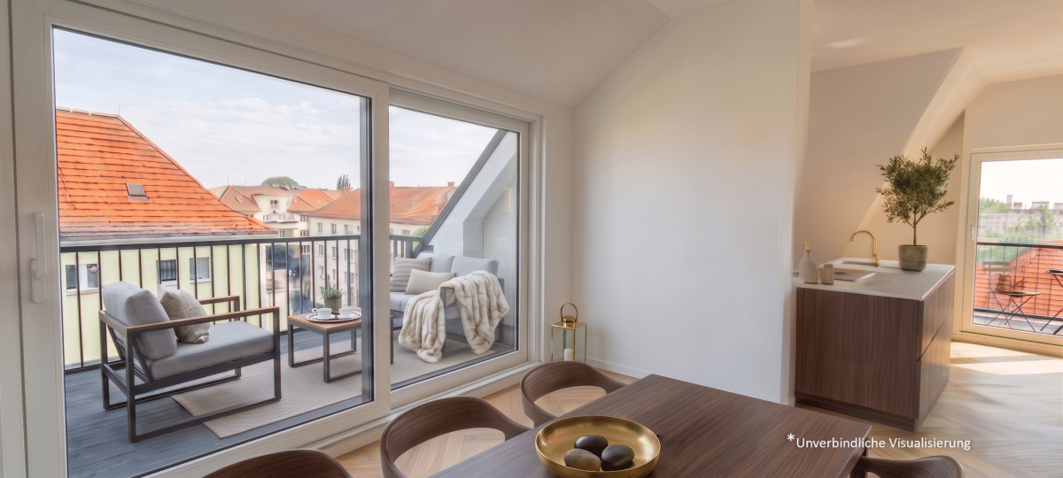 Exklusives Dachgeschoss mit Rooftop-Oase, 10439 Berlin (Pankow Prenzlauer Berg)