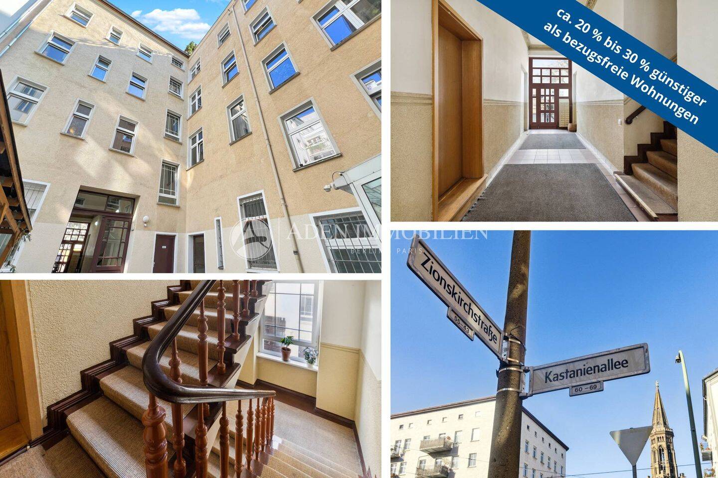 *PROVISIONSFREI* VERMIETET! 3-Zimmer-Wohnung mit 2 Terrassen in Mitte – nahe Weinbergpark!, 10119 Berlin (Mitte Prenzlauer Berg)