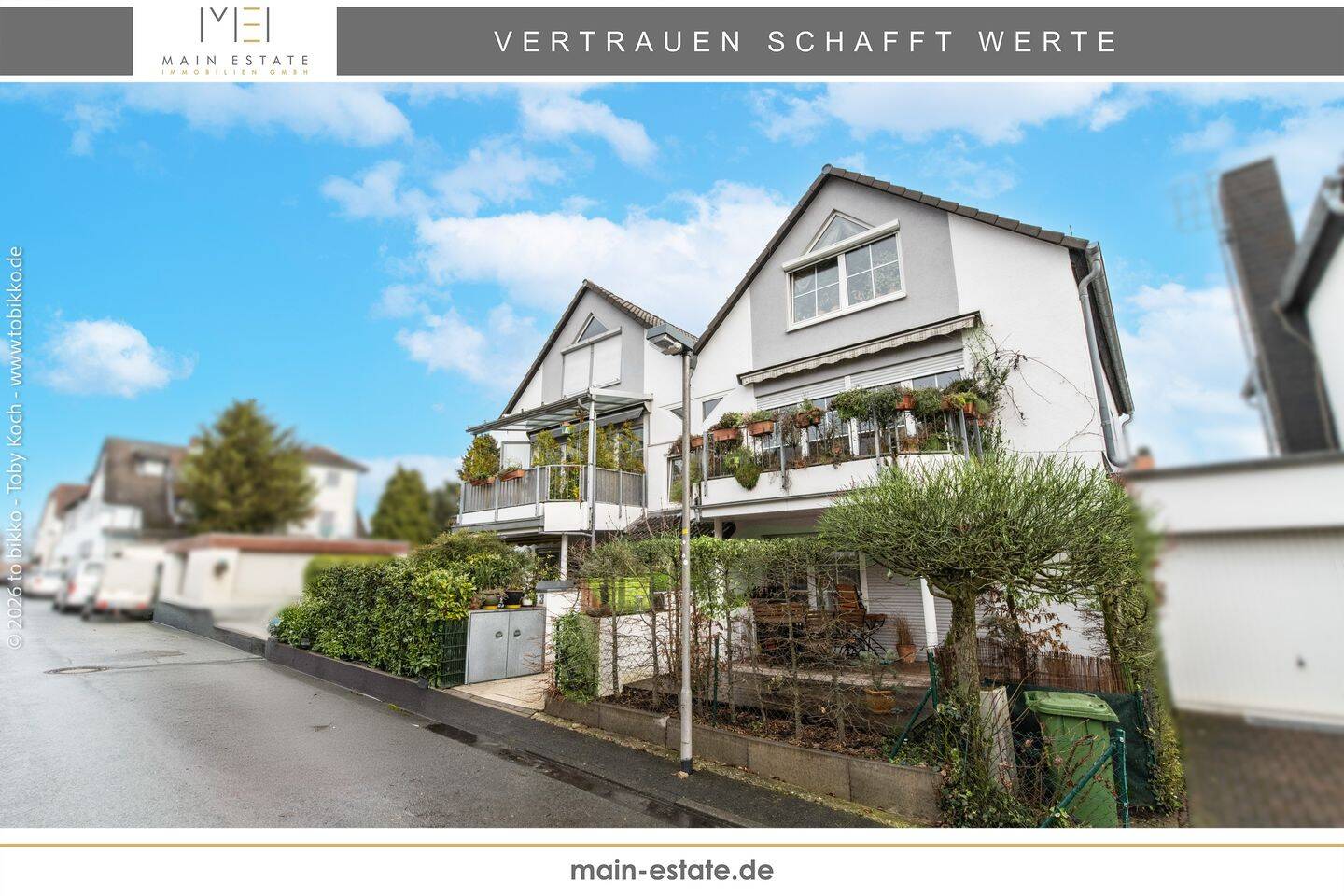 Helle Maisonettewohnung mit zwei Terrassen und einem TG-Stellplatz in Dietzenbach, 63128 Dietzenbach