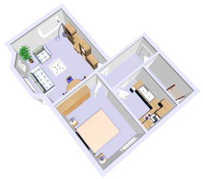 Hier hat jeder Platz: ansprechende 1,5-Zi.-Single-Wohnung, 24149 Kiel (Neumühlen-Dietrichsdorf)