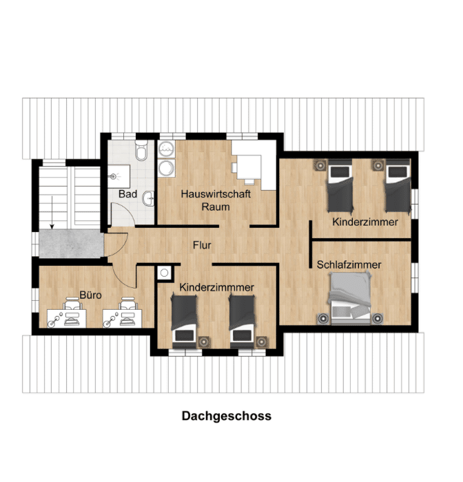 4-Zimmer-Dachgeschosswohnung mit Teckblick, 73266 Bissingen an der Teck