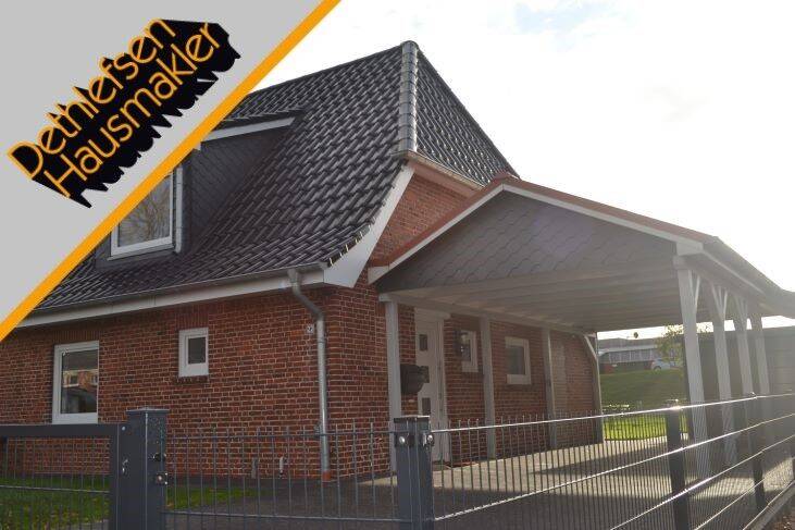 Moderne Doppelhaushälfte in herrlicher Wohnlage in Friedrichskoog, Kreis Dithmarschen, 25718 Friedrichskoog