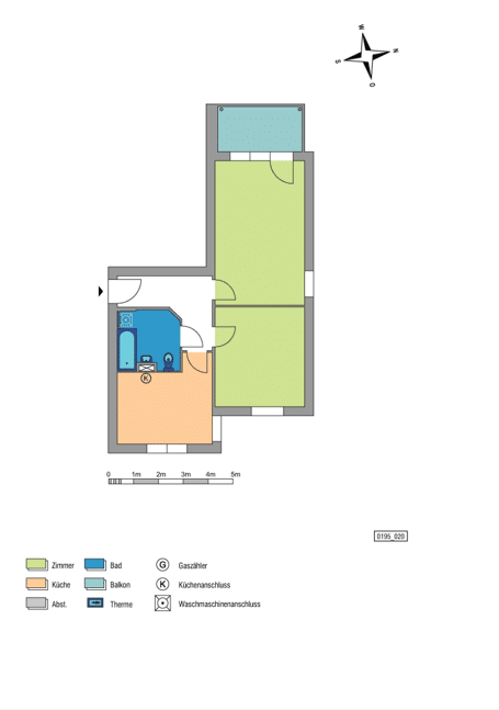 2-Zimmer Wohnung in Godshorn! Nur mit B-Schein!, 30855 Langenhagen