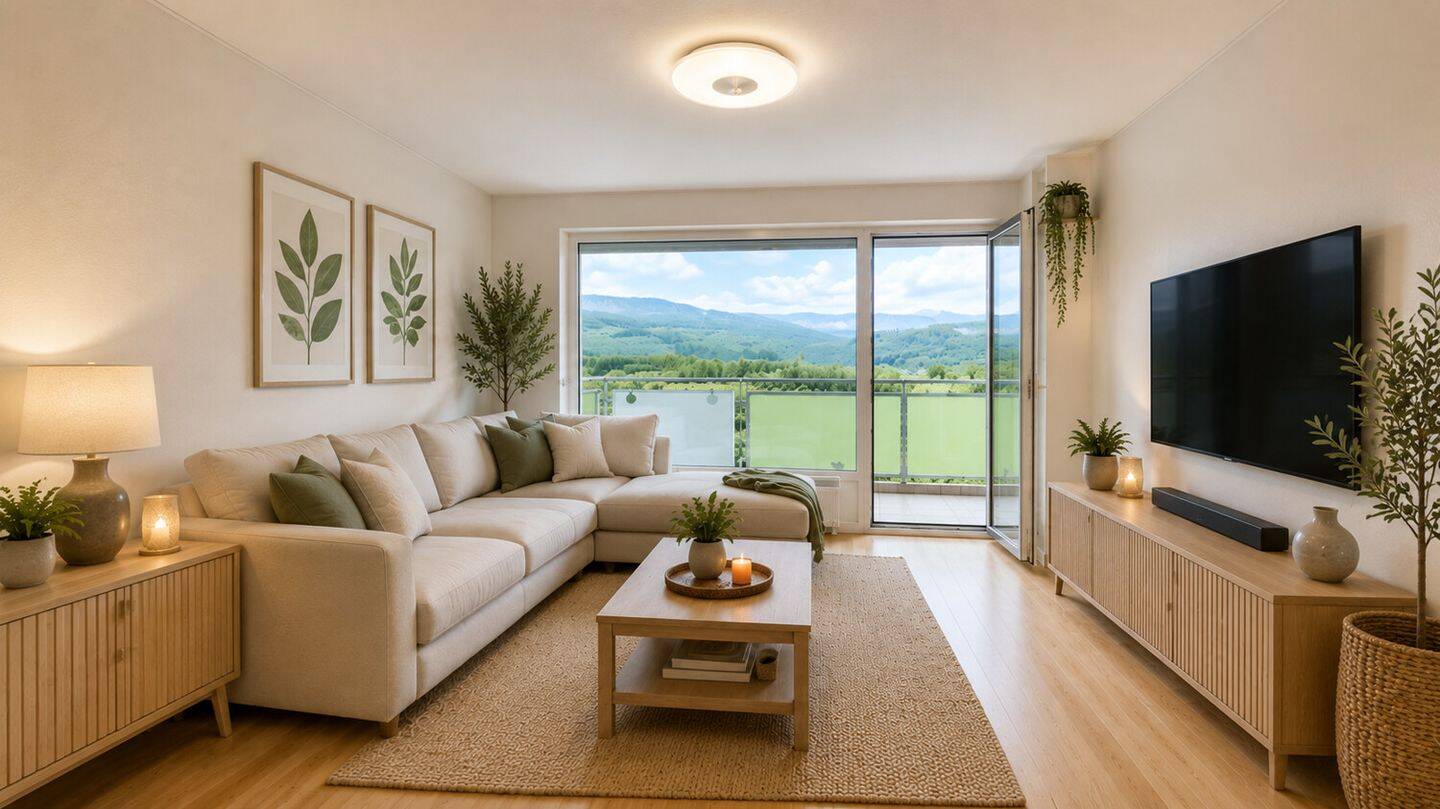 Modernisierte Vier-Zimmer-Wohnung mit Balkon – Wohnen in direkter Waldrandlage, 61476 Kronberg im Taunus