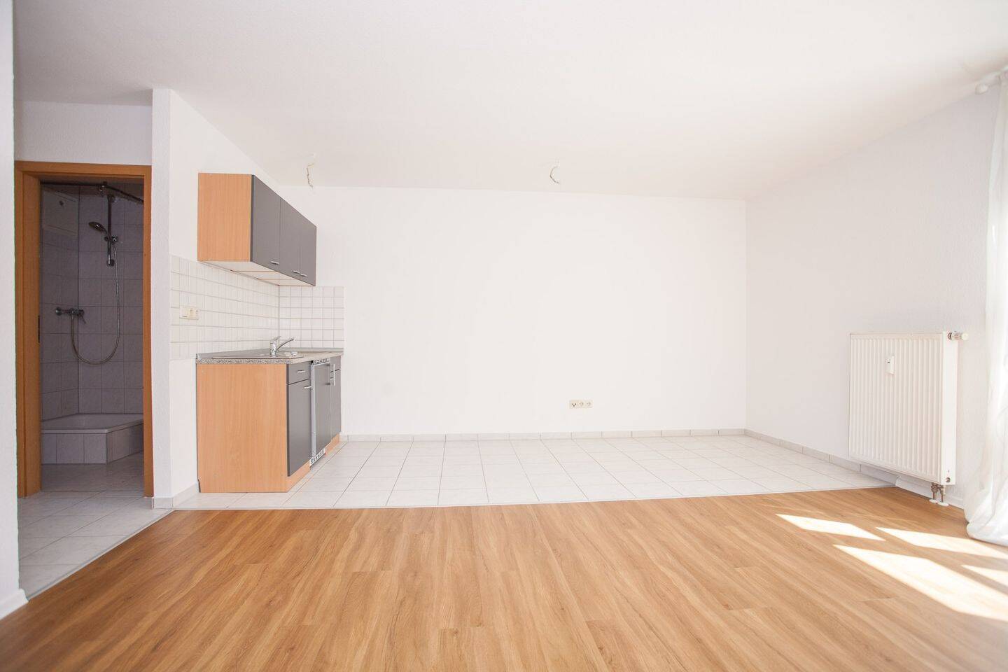 Helles,großzügiges 1,5-Zimmer-Apartment mit moderner EBK und Schlafnische am Fuße des Burgbergs, 91054 Erlangen (Burgberg Erlangen-Nord Erlangen-Ost Innenstadt Sieglitzhof)