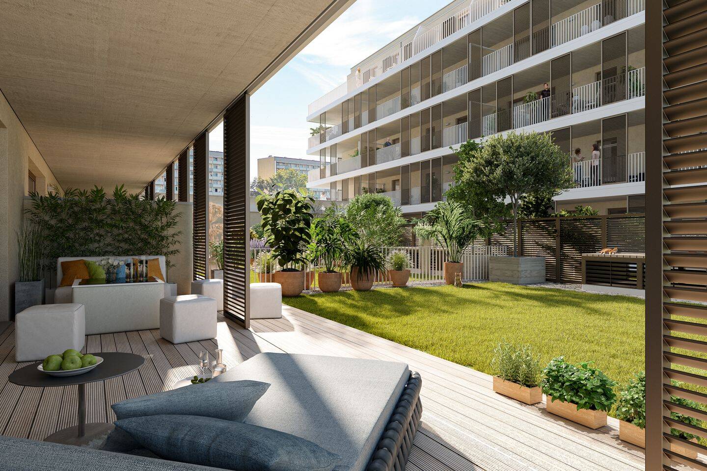 * Gartenwohnung in der Stadt – Ihr neues Zuhause im Erstbezug – Neubau am bayr. Bahnhof *, 4107 Leipzig (Zentrum Zentrum-Süd)