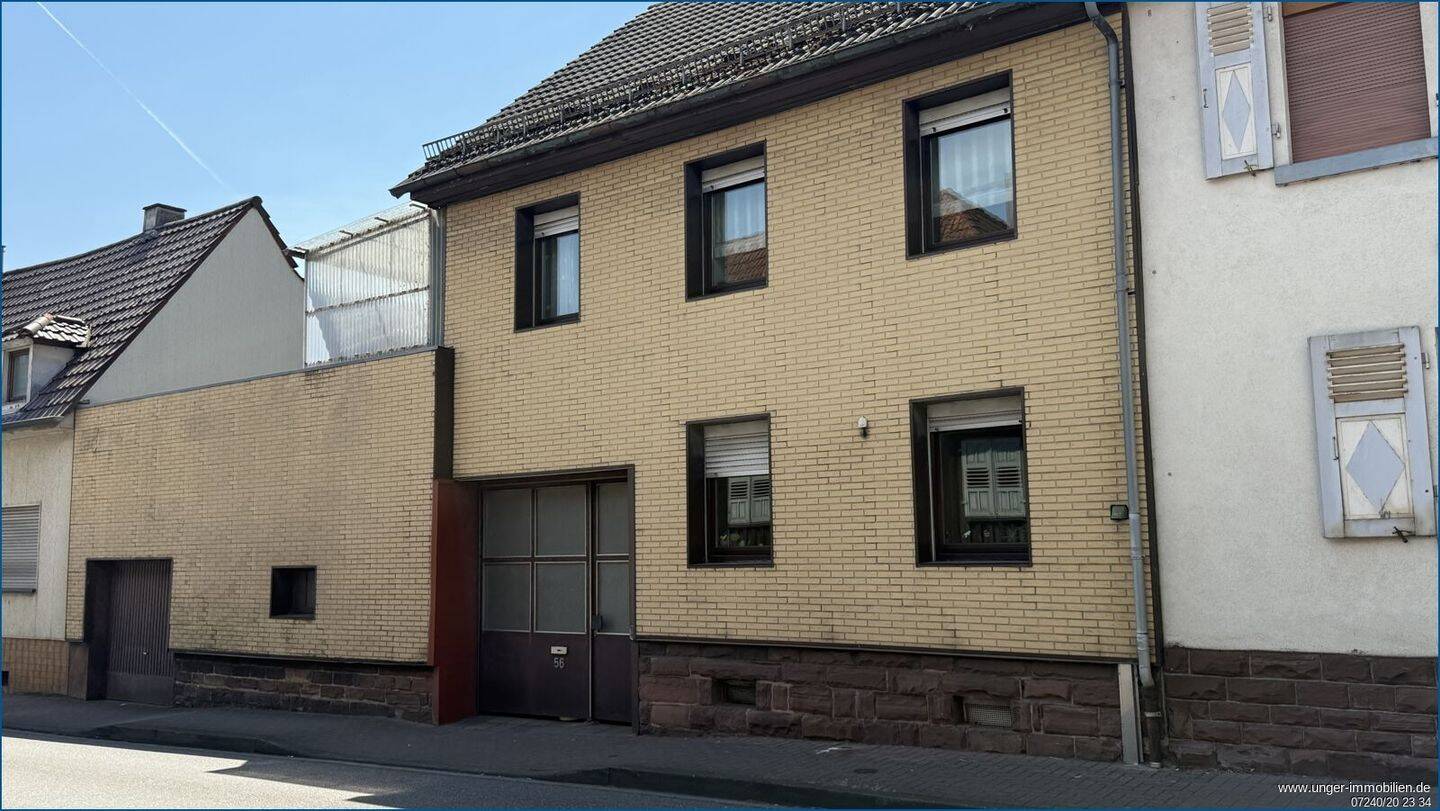 Bezahlbares, altes Haus mit Garage und groĂźem Garten! **provisionsfrei**, 76327 Pfinztal