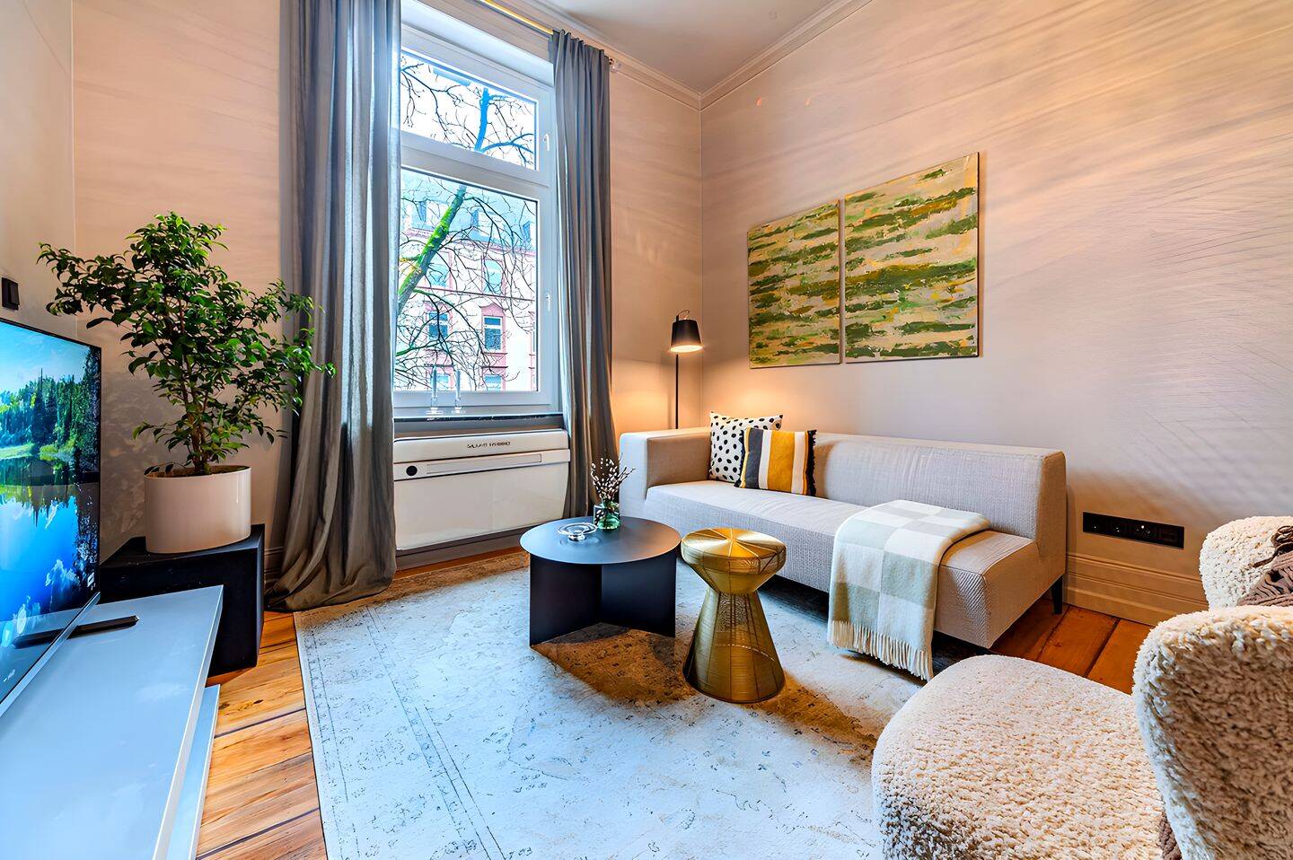 Möblierte Wohnung auf Zeit zu vermieten, 60318 Frankfurt am Main (Innenstadt Nordend-Ost Nordend-West)