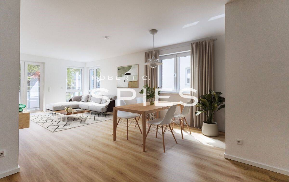 Maisonette-Neubauwohnung in Poppenbüttel mit Helligkeit und Charme, 22393 Hamburg (Wandsbek Bramfeld Poppenbüttel Sasel Wellingsbüttel)