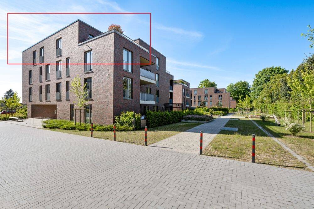Fleester Höpen: Moderne 4 Zi.-Wohnung mit großer Dachterrasse!, 21217 Seevetal