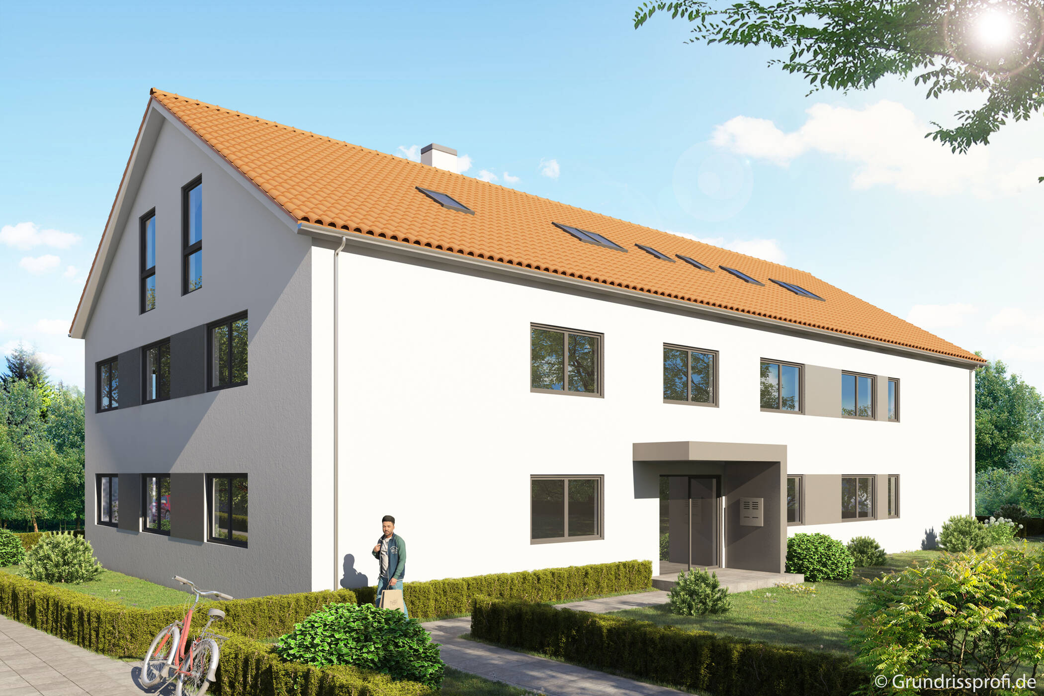 Wohnung OG – Nr. 20 in modernem Wohnkomplex in ruhiger Stadtlage, 86637 Binswangen