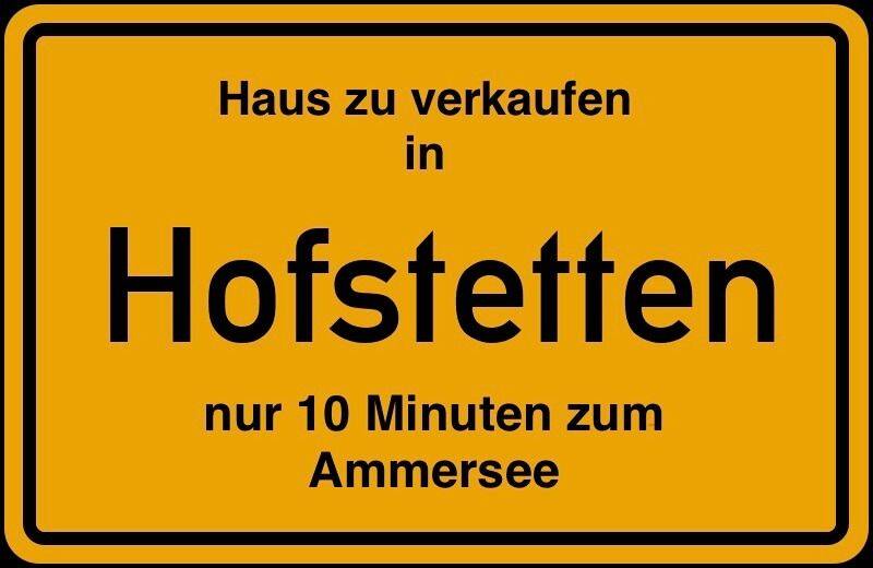 Traumhaft Gelegenes Grundstück mit Bestandsimmobilie nur 10min vom Ammersee! Sofort Frei!, 86928 Hofstetten