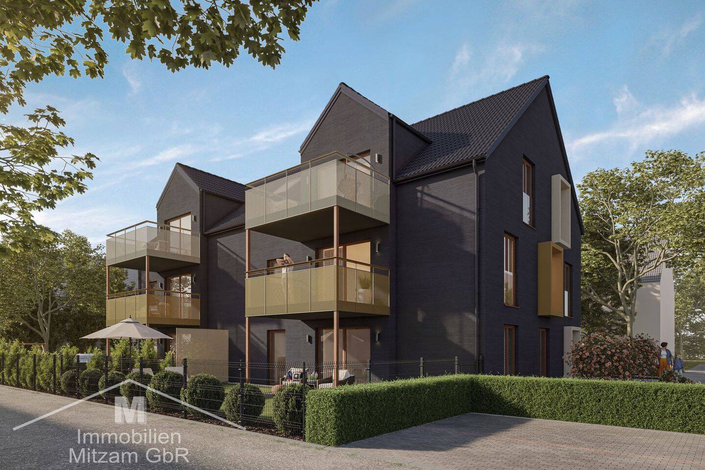 Rosenau Living: Neubau 3-Zimmer-Obergeschoss-Whg. mit EBK u. TG-Stellplatz in bevorzugter Lage, 92339 Beilngries