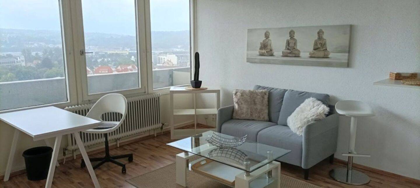 Möbliertes Einzimmerappartement mit EBK und TG-Stellplatz in unmittelbarer Nähe zum HBF-Ulm, 89077 Ulm (Söflingen Weststadt)