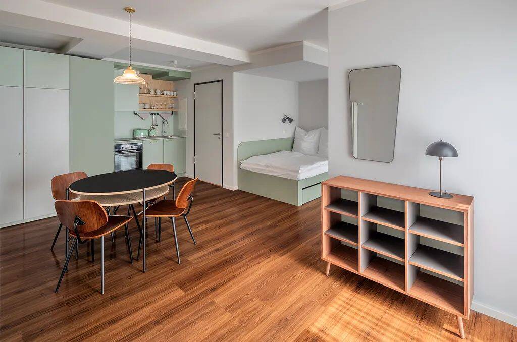 Stilvolle 1-Zimmer-Wohnung mit Terasse zur unbefristeten Miete im RIX Neukölln, 12055 Berlin (Neukölln)