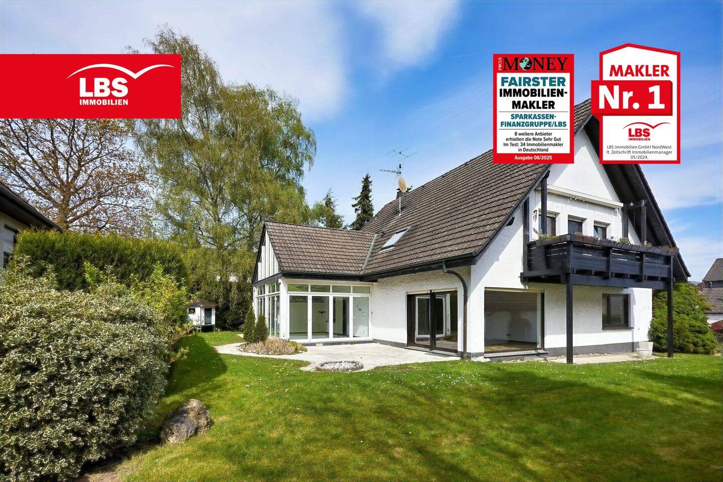Großzügiges Zweifamilienhaus mit separatem Baugrundstück in ruhiger Toplage, 58708 Menden (Sauerland)