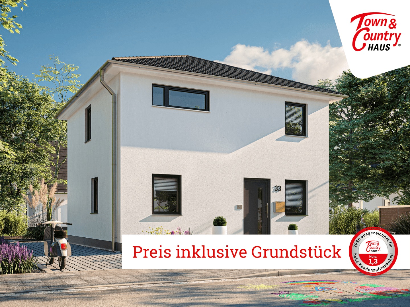 Haus bauen in Barleben – stilvolles Familienhaus in bester Lage, 39179 Barleben