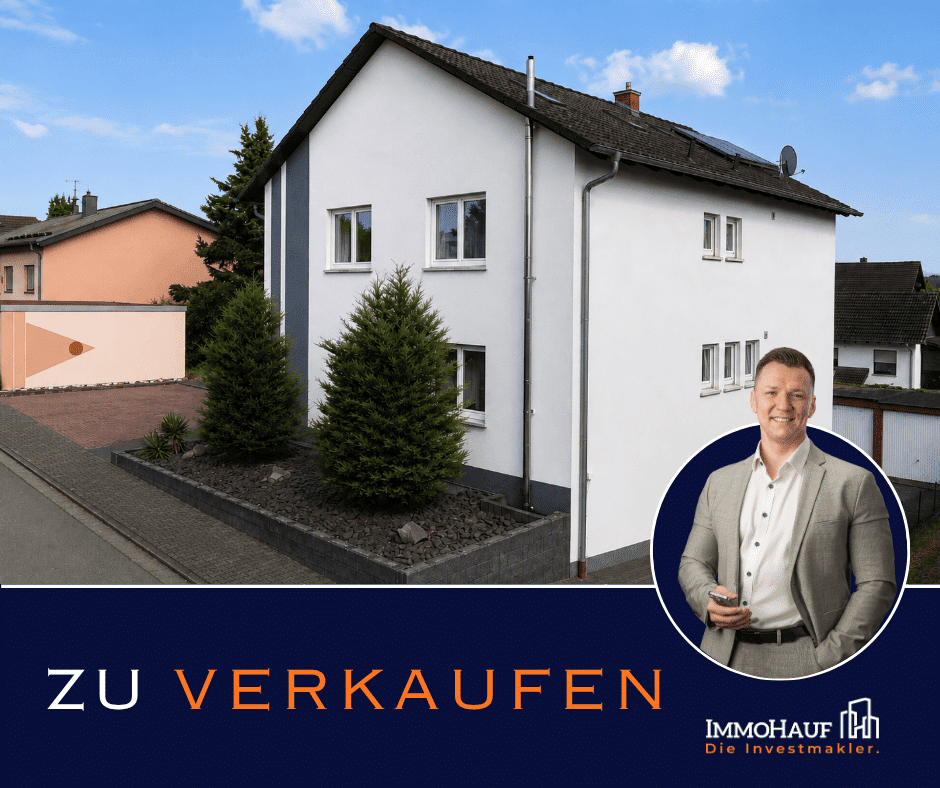 Vollvermietetes Zweifamilienhaus mit über 8% Bruttorendite nähe Ramstein, 66879 Steinwenden