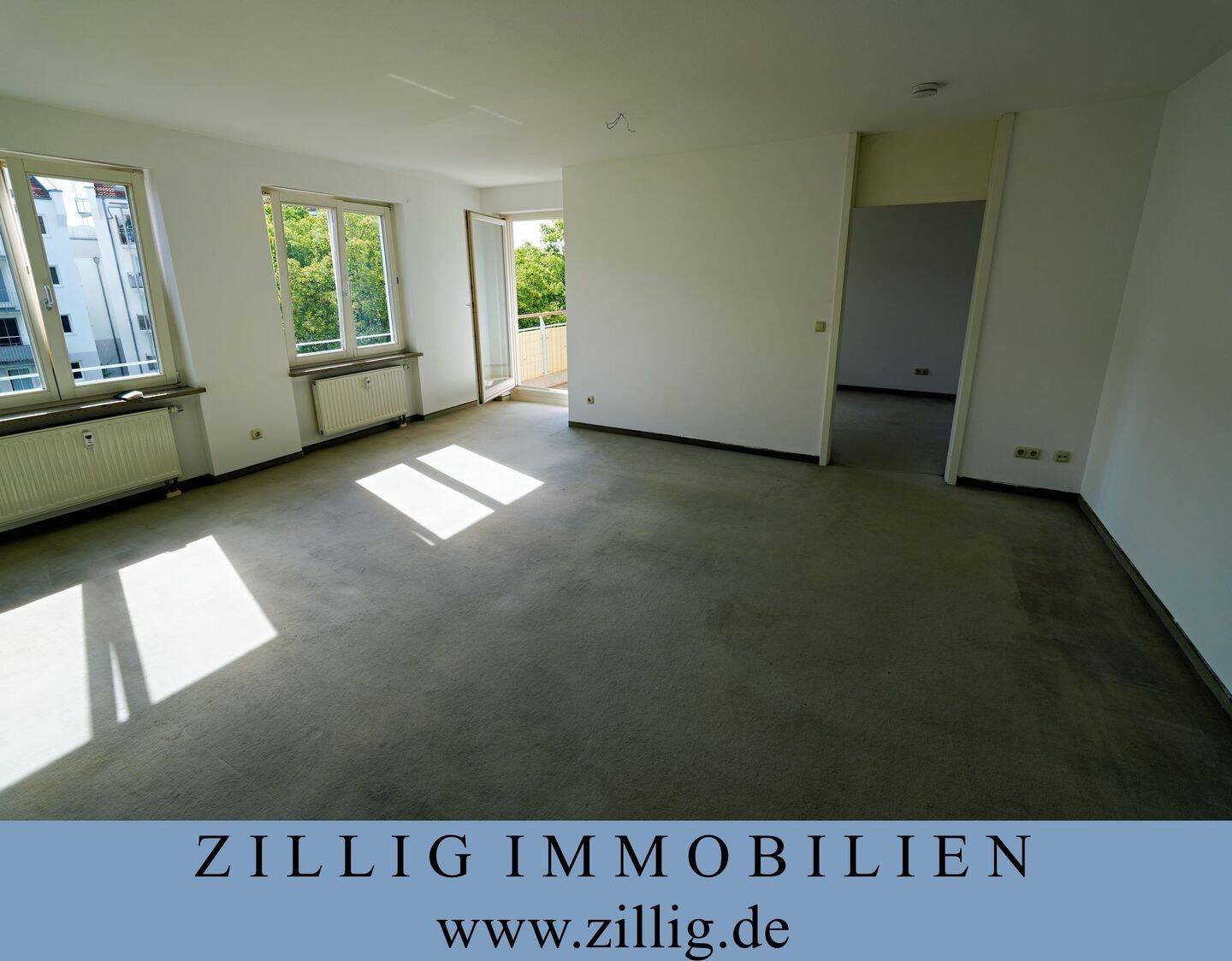 Helle 2-Zimmer-Wohnung in Freising-Lerchenfeld – Loggia – neuer Vinyl Boden – TG – Nähe Texas Instruments – IMMOBILIEN ZILLIG MIETVERWALTUNGEN, 85356 Freising
