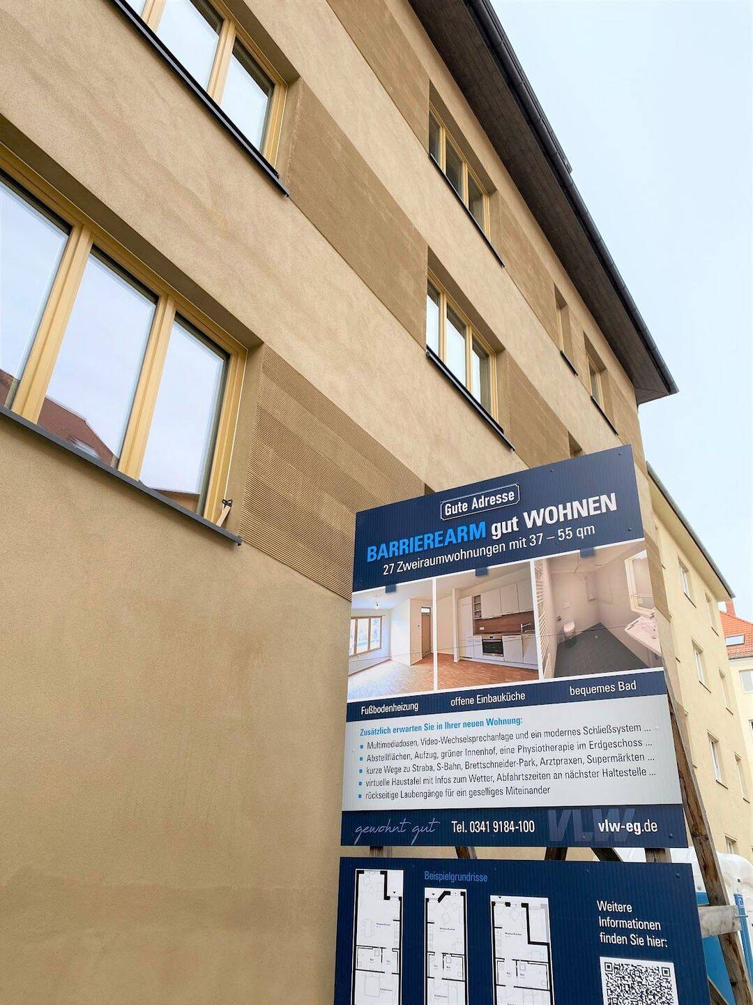 Seniorengerechte 2-Raumwohnung – Neubau in beliebter Lage Gohlis-Mitte!, 4157 Leipzig (Gohlis-Mitte Gohlis-Nord Möckern)