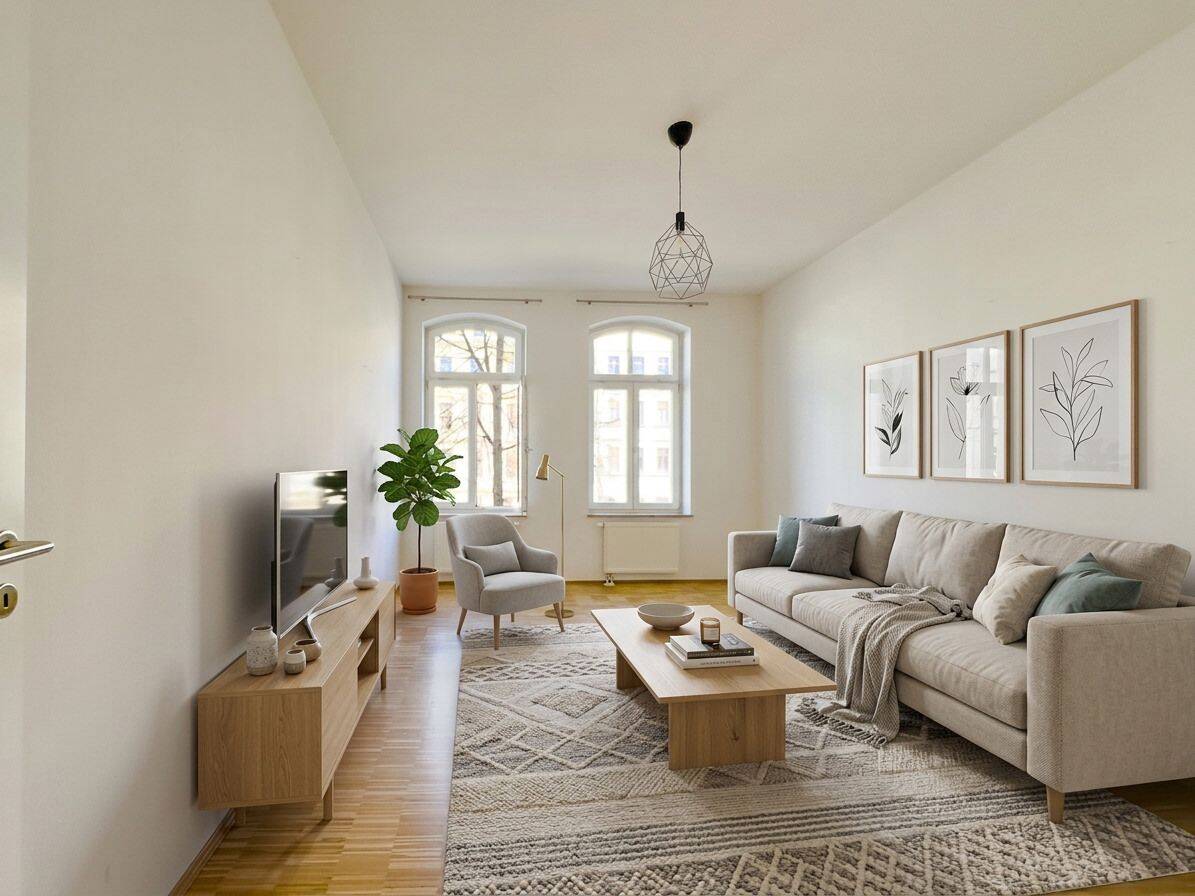 Attraktive 2-Zimmer-Wohnung mit großem Balkon an der KarLi – provisionsfrei (Verkauf von privat)