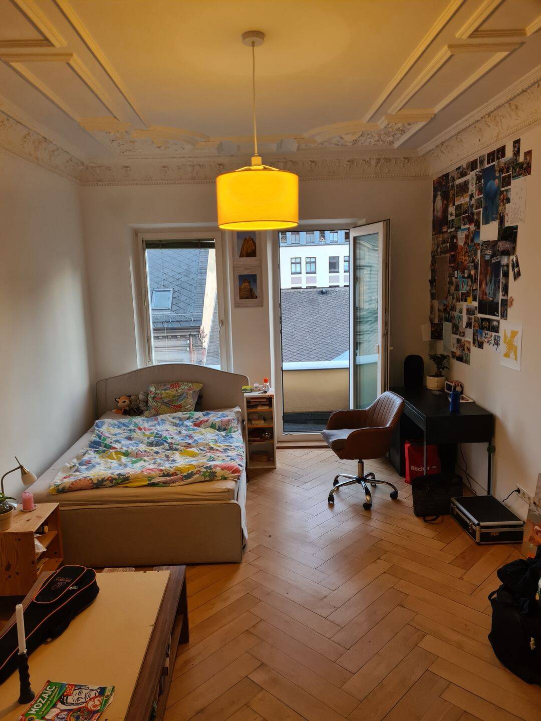 1 Zimmer 16m² Schöner Altbau Stadtpark Fürth Sofort Verfügbar 80m² WG Balkon, 90762 Fürth (Innenstadt)