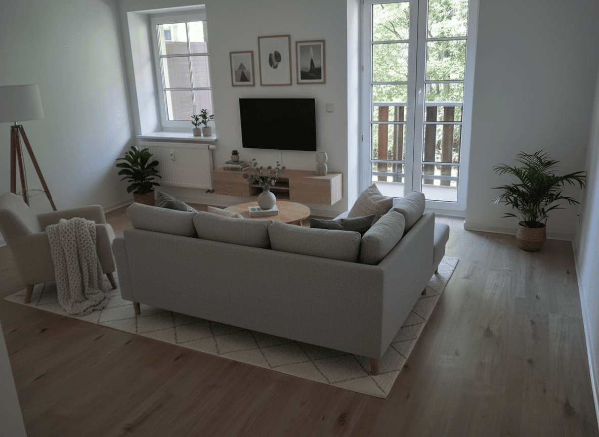 Helle 3-Zimmer-Wohnung in Dessau mit Balkon (UNMÖBLIERT), 6842 Dessau-Roßlau (Innenstadt Kleutsch Mildensee Sollnitz Süd)
