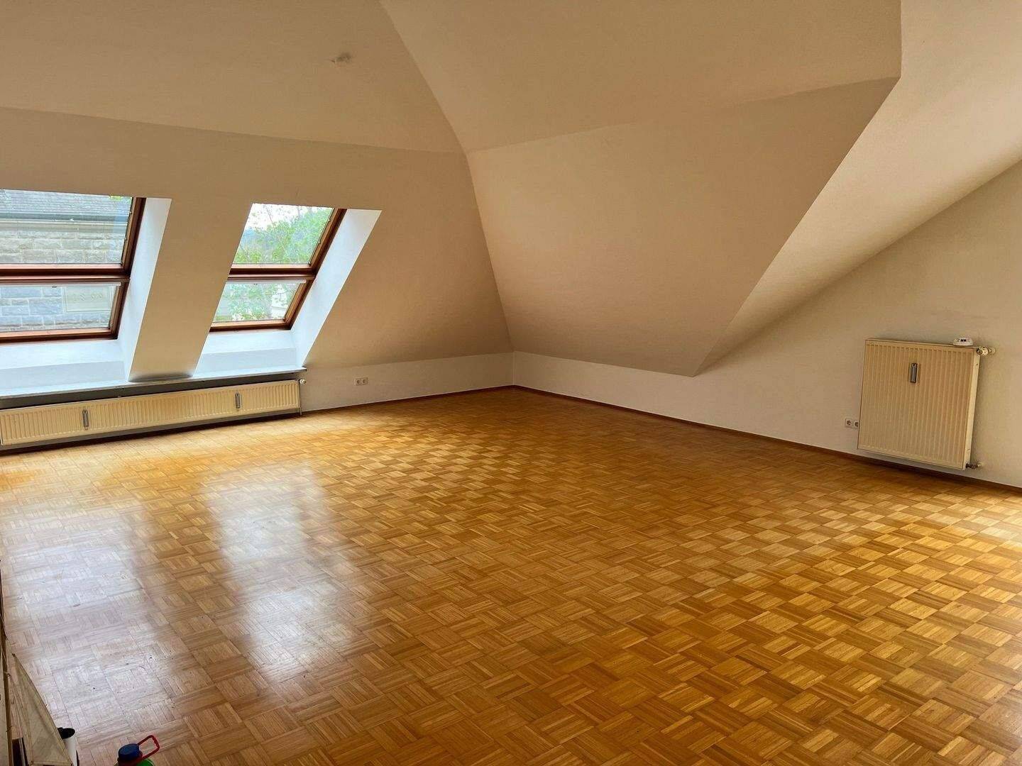 Großzügige Dachwohnung gegenüber Salinenpromenade mit schönem Blick über die Au, 97688 Bad Kissingen