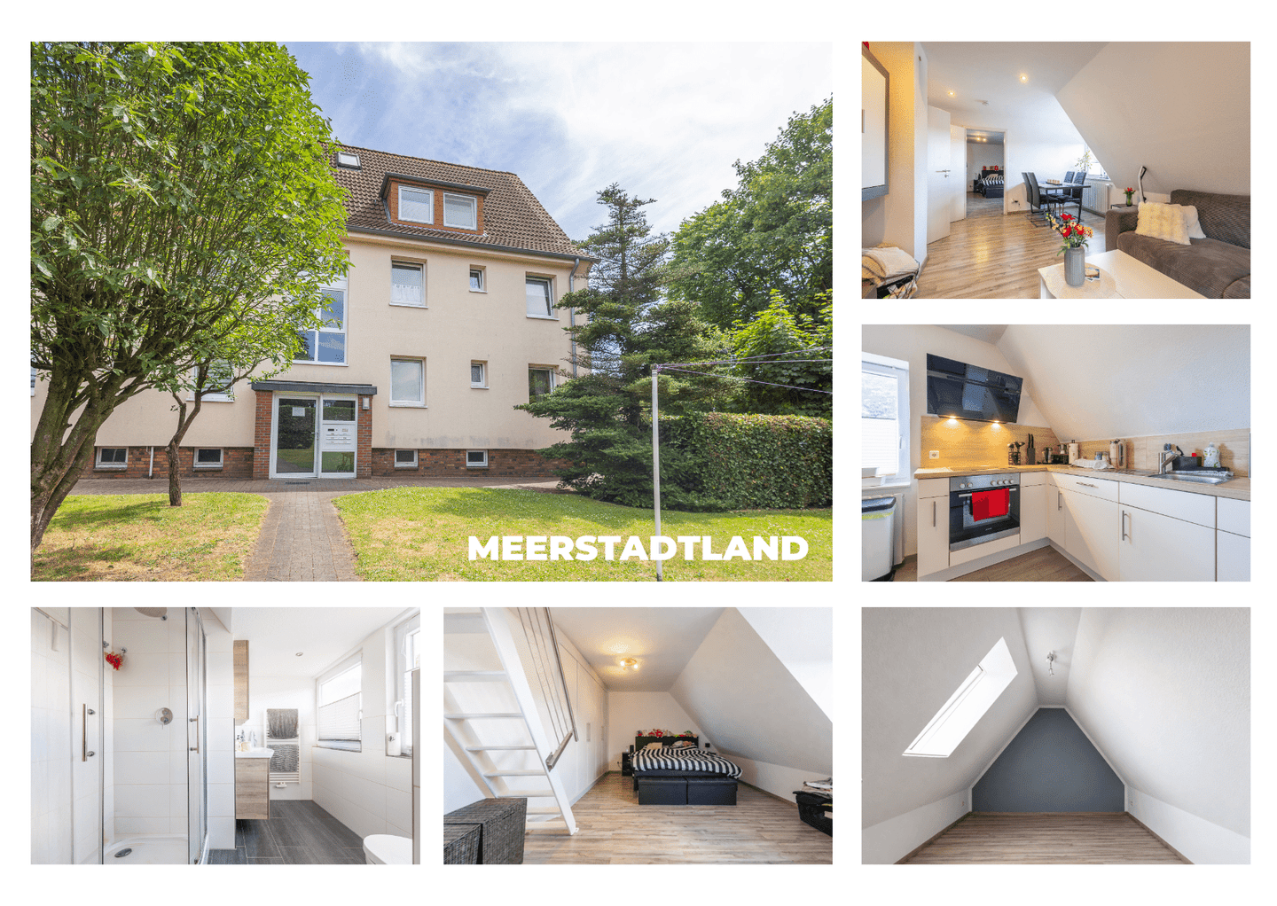 Modern sanierte 2-Zimmer-Wohnung mit Spitzboden und Garage – ideal für Singles oder Paare, 24768 Rendsburg