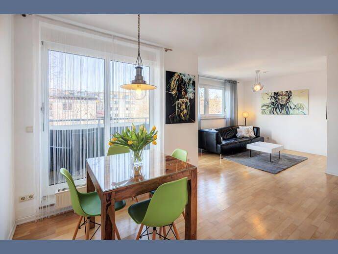 Möbliert: Wunderschöne 2-Zimmer Wohnung auf Zeit mieten, 80796 München (Schwabing-West)