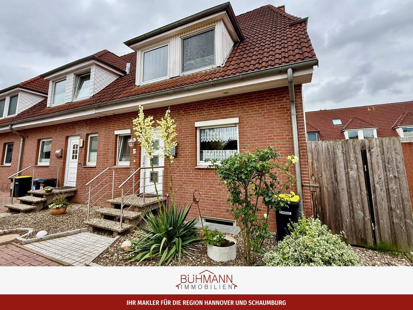 31515 Wunstorf – Reihenendhaus mit Garten und Garage, 31515 Wunstorf