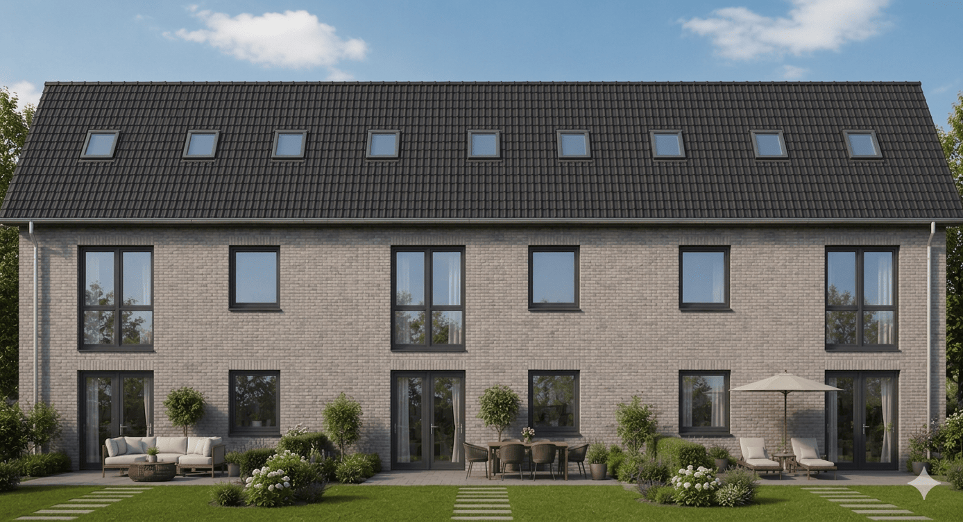 Geplantes Neubauvorhaben – Mittelreihenhaus mit Gartenanteil, 22523 Hamburg (Eimsbüttel Eidelstedt)