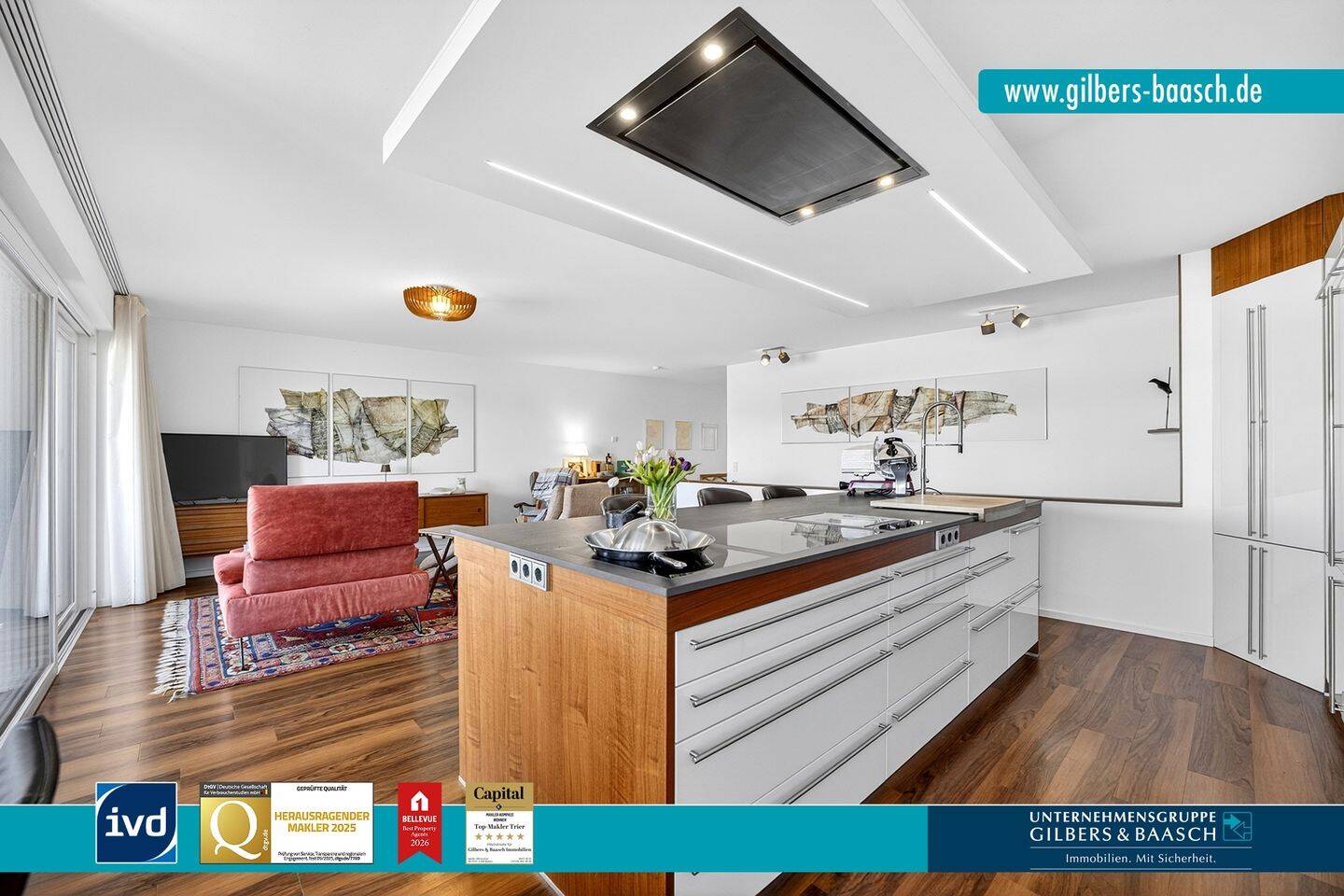 Trier-Feyen: Wohnen wie im eigenen Haus – moderne Duplex-ETW mit Terrasse, Garten & Sauna, 54294 Trier