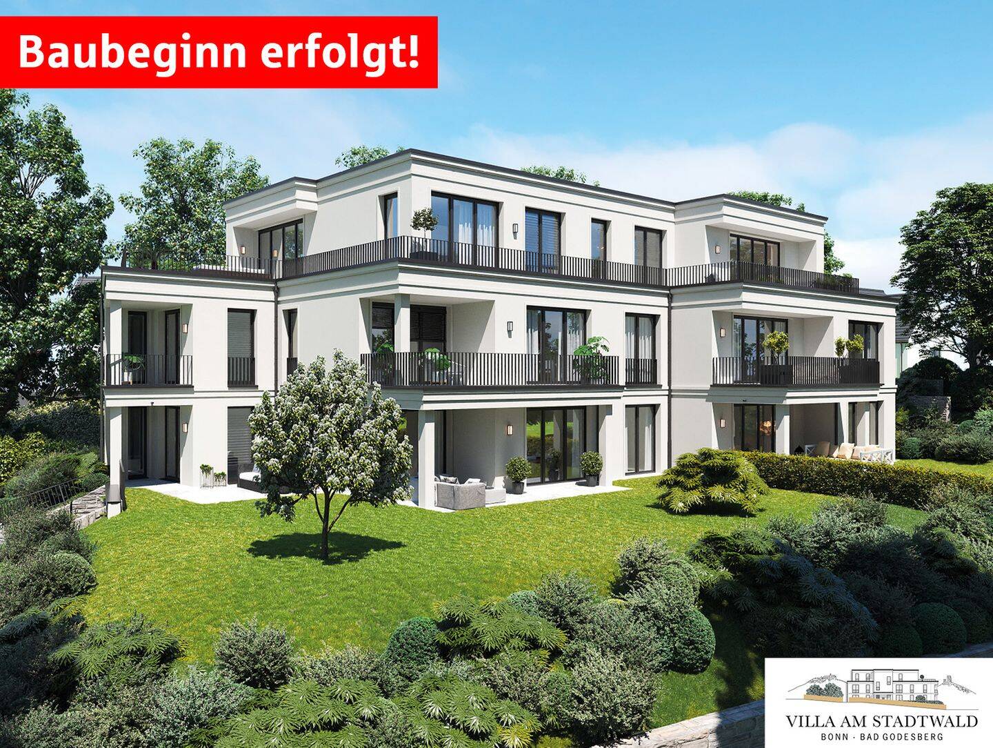 Villa am Stadtwald – Exklusiver Wohnkomfort mit Haus-im-Haus-Gefühl auf ca. 172 m², 53177 Bonn