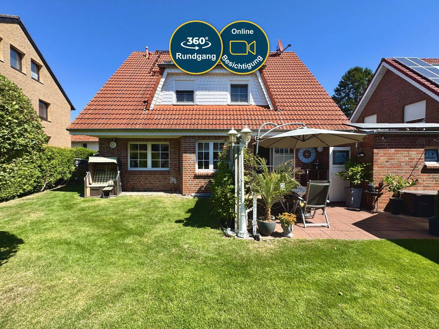 5 Schlafzimmer + Wohnzimmer – Energieklasse B – Garage – Garten – Terrasse – Einbauküche, 30890 Barsinghausen