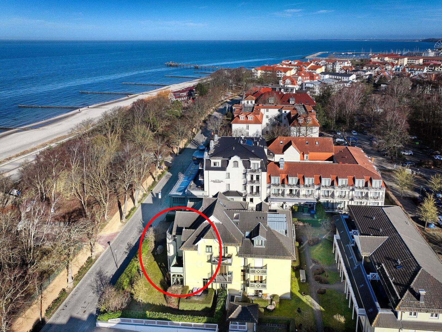 Bäderarchitektur – Ferienapartment mit Meerblick in 1 A Lage!, 18225 Kühlungsborn