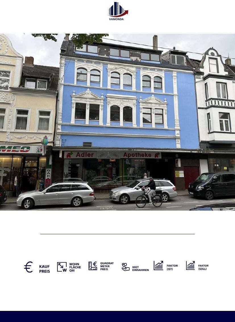 Etagenwohnung mit 3 Familien zu vermieten, 45892 Gelsenkirchen (Resse Resser-Mark)