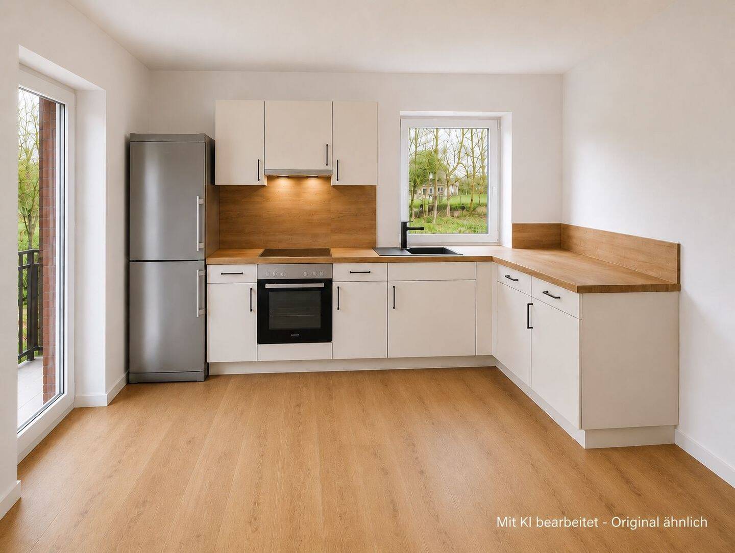Helle 3-Zimmer-Wohnung (ca. 92 m²) mit Balkon, neuer Einbauküche und Carport – Erstbezug nach Renovierung, 49401 Damme