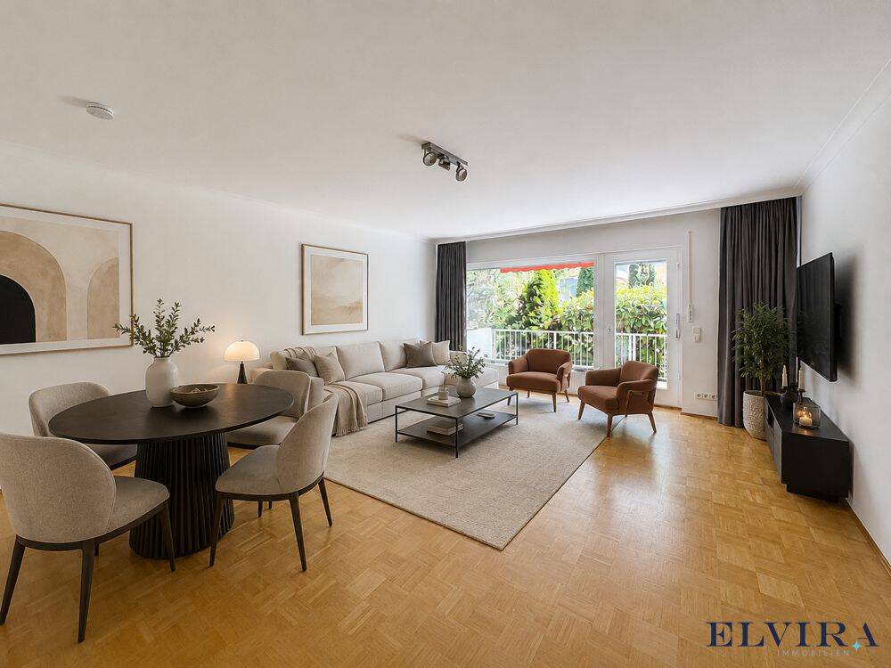 ELVIRA – Harlaching, stilvolle 2-Zimmer-Wohnung in Bestlage, 81545 München (Untergiesing-Harlaching)