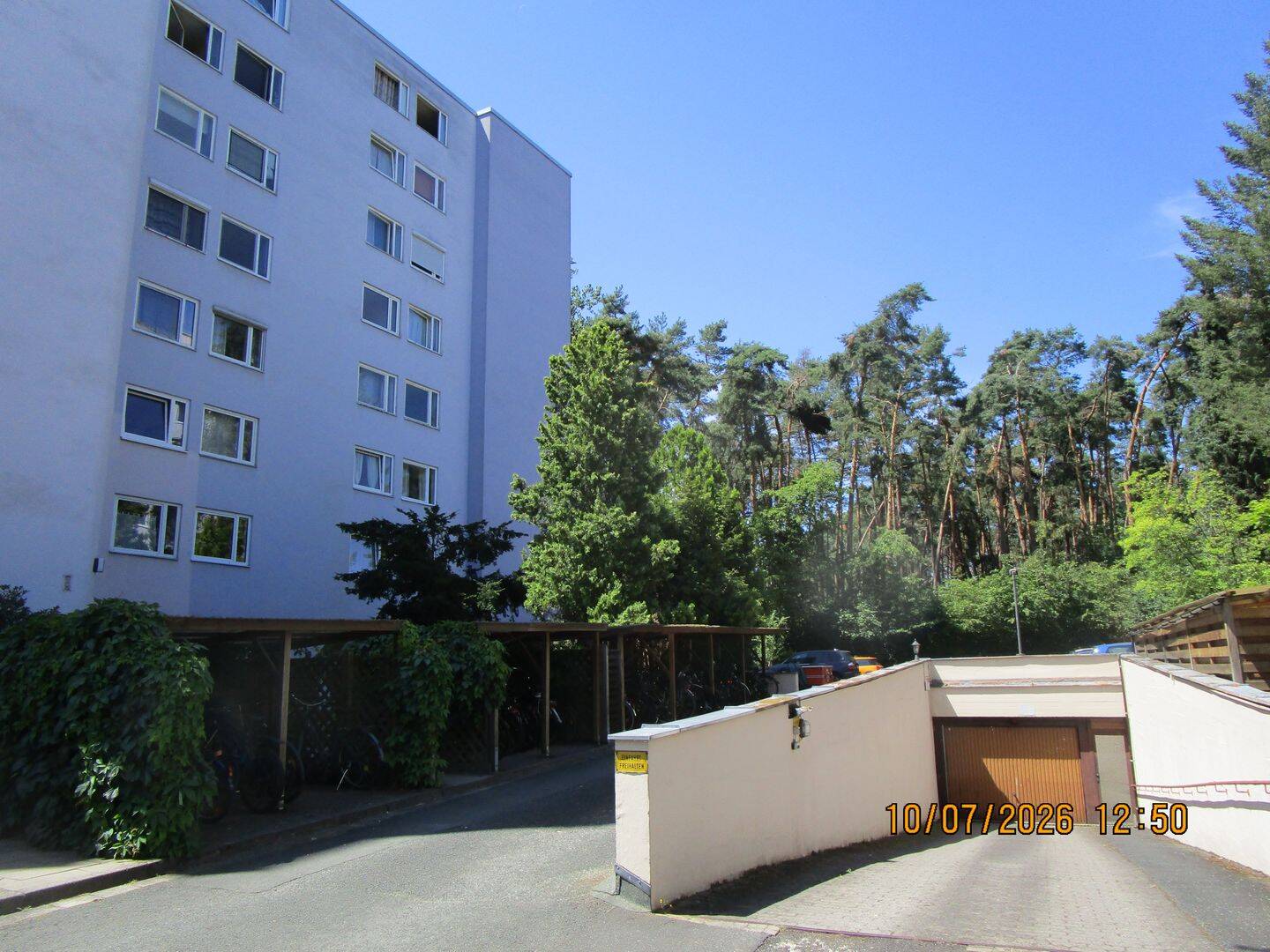 Gepflegte u. helle 2 Zimmer Wohnung (ca.47m²) m. großem Balkon und Waldblick in ruhiger Wohnlage Erlangen-Alterlangen z. verkaufen., 91056 Erlangen