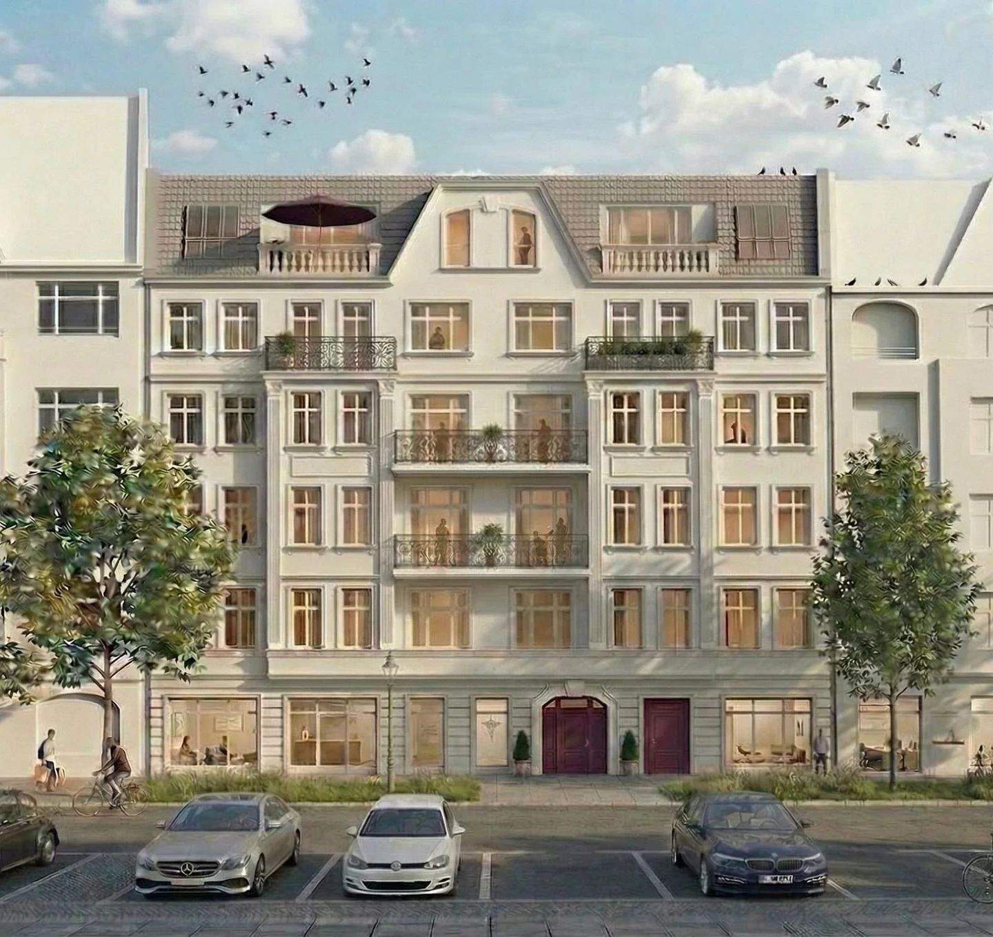 2-Zimmer Wohnung Wilmersdorf Güntzelkiez: Erstbezug nach energetischer Sanierung, 10717 Berlin (Charlottenburg-Wilmersdorf Wilmersdorf)