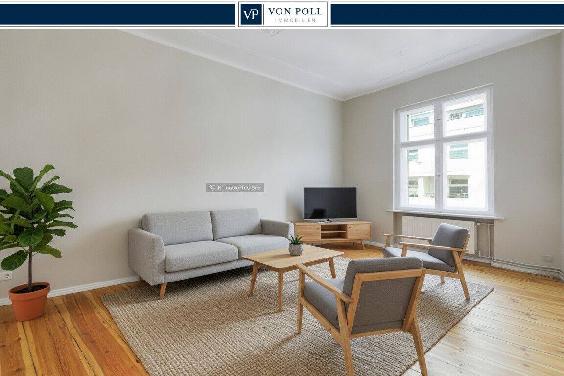 70 m² Altbauwohnung plus 45 m² Dachstudio – 115 qm nutzbare Fläche für kreative Nutzung, 10715 Berlin (Charlottenburg-Wilmersdorf Wilmersdorf)