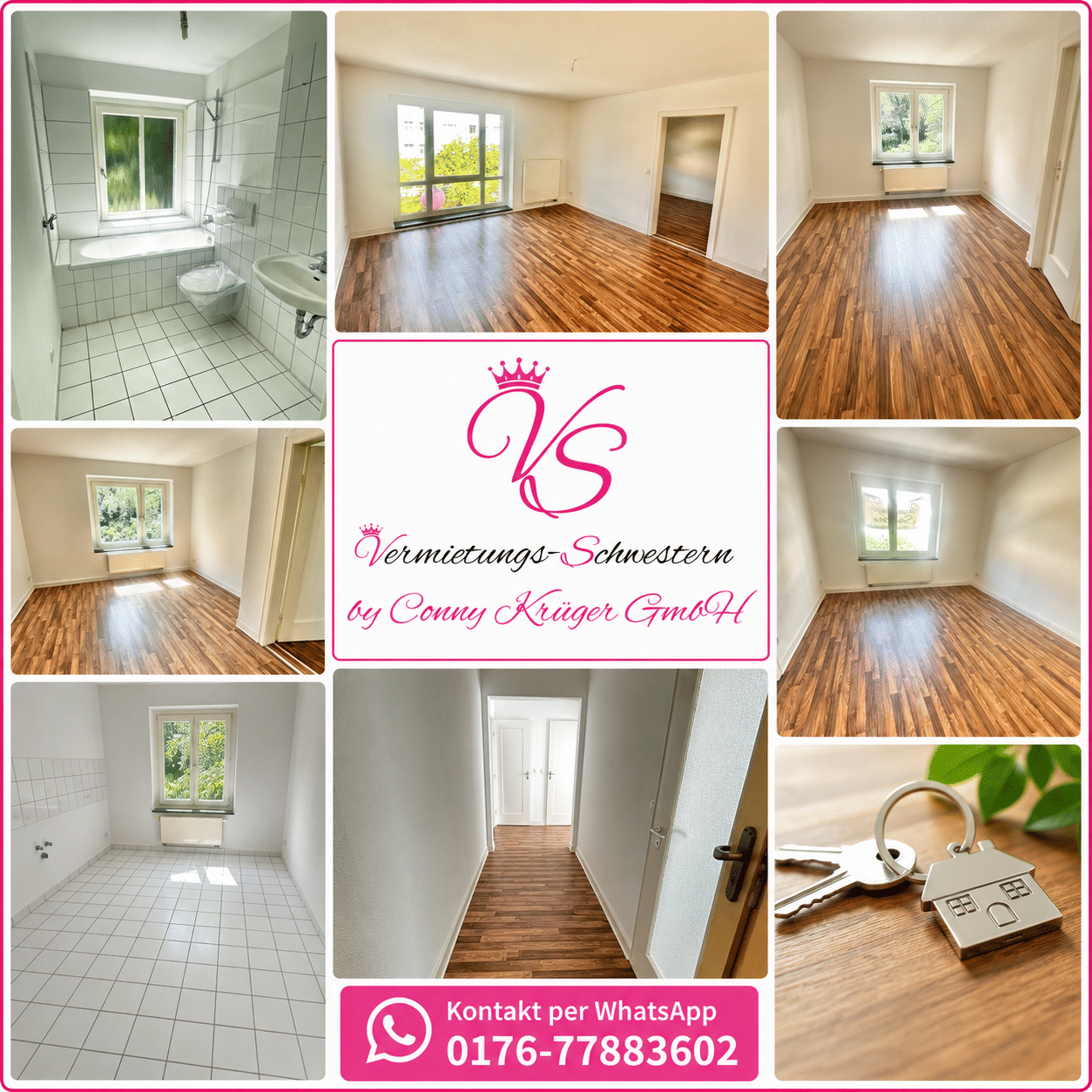 zentral gelegene, 4- Zimmer Wohnung in Chemnitz, 9126 Chemnitz (Altchemnitz Bernsdorf Gablenz Lutherviertel Sonnenberg)