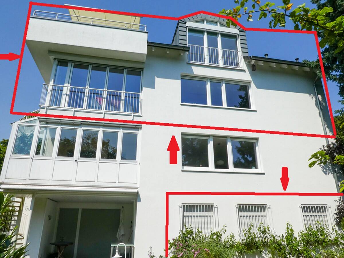 Sanierte und stilvolle Maisonetten-Wohnung mit zusätzlicher Einliegerwohnung, mit Dachterrasse!, 65779 Kelkheim (Taunus)