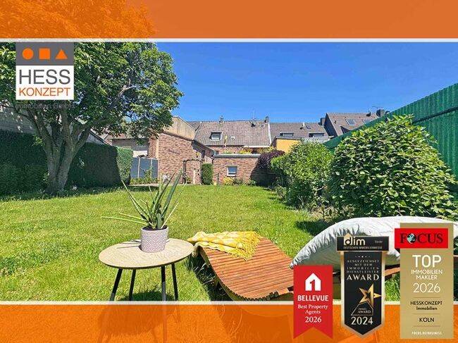 PROFI-FILM anschauen: 2-Familienhaus mit großem Innenhof, toller Dachterrasse + 2 Garagen. Das Erdgeschoss sogar vermietet!, 50354 Hürth