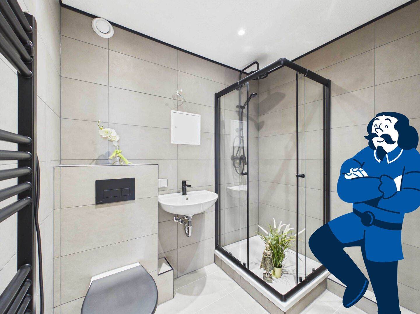 Schnell in der Stadt, IKEA nebenan und alles grün.. Erstbezug nach Sanierung, 39128 Magdeburg