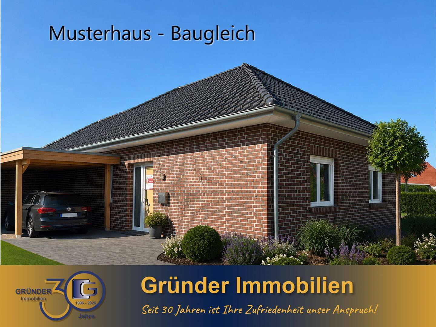 Käufer Provisionsfrei! Top Neubau-Bungalow – Bezugsfertig inkl. Grundstück!, 49740 Haselünne