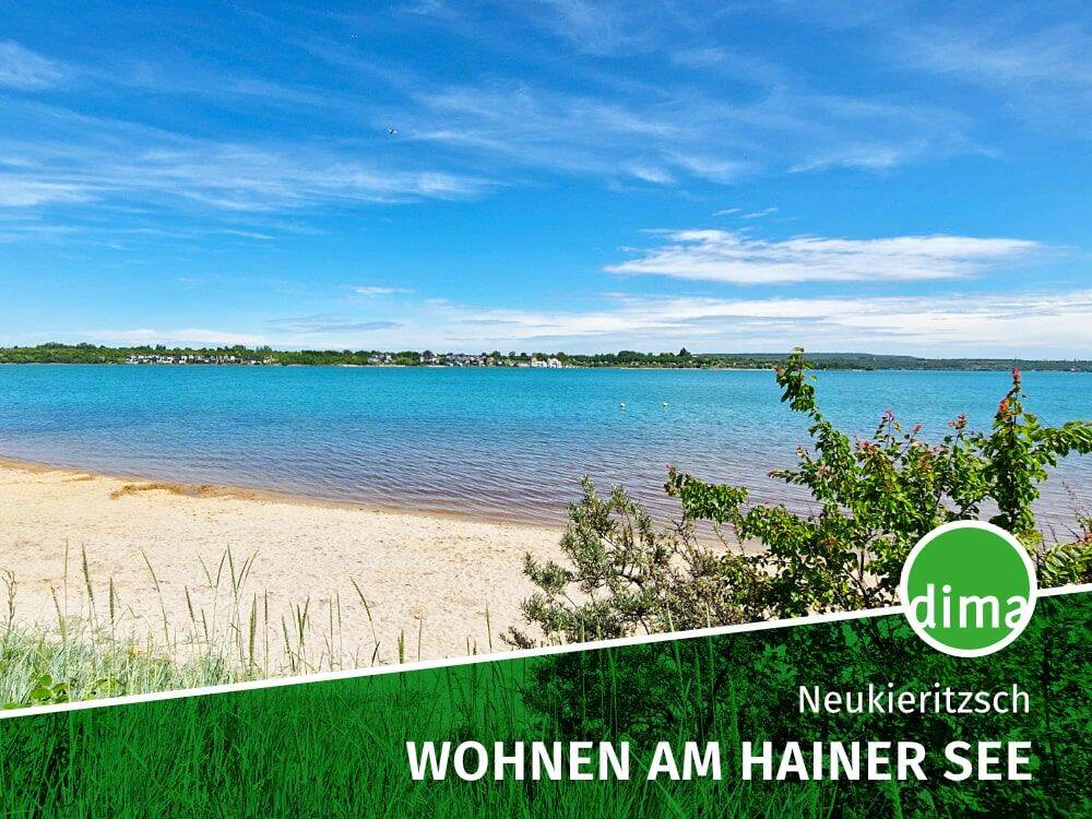 ERSTBEZUG mit Seeblick, Einbauküche, privater Dachterrasse, Tageslichtbad, Garage, PV-Anlage usw., 4575 Neukieritzsch