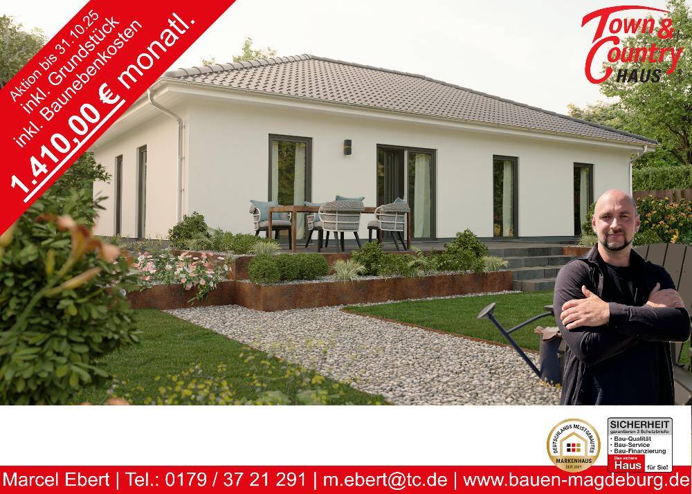 Alles drin! Bungalow 110 in Rottmersleben – Haus, Grundstück & Nebenkosten, 39343 Hohe Börde