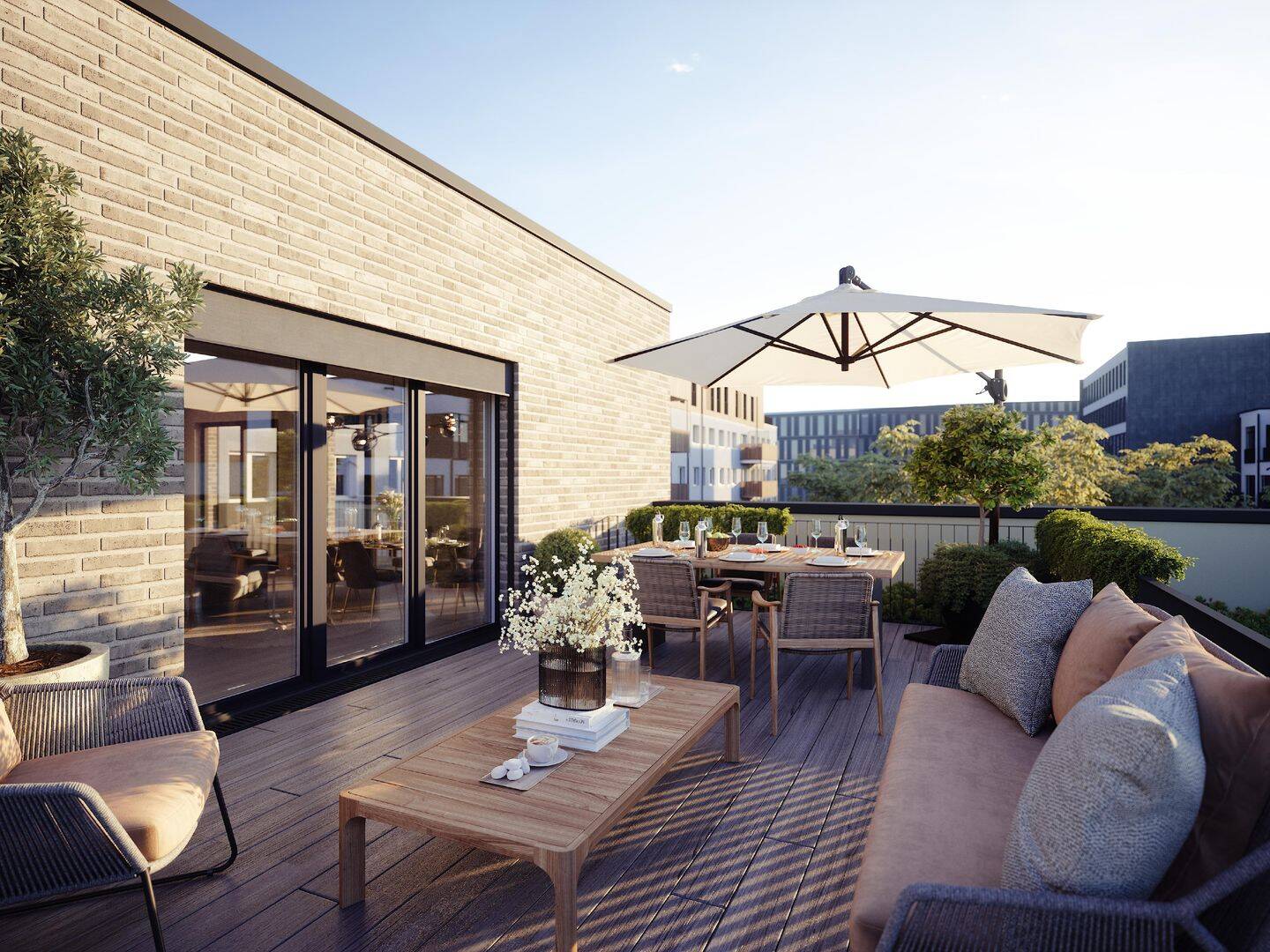 Familiendomizil mit großer Dachterrasse, 22301 Hamburg (Hamburg-Nord Winterhude)